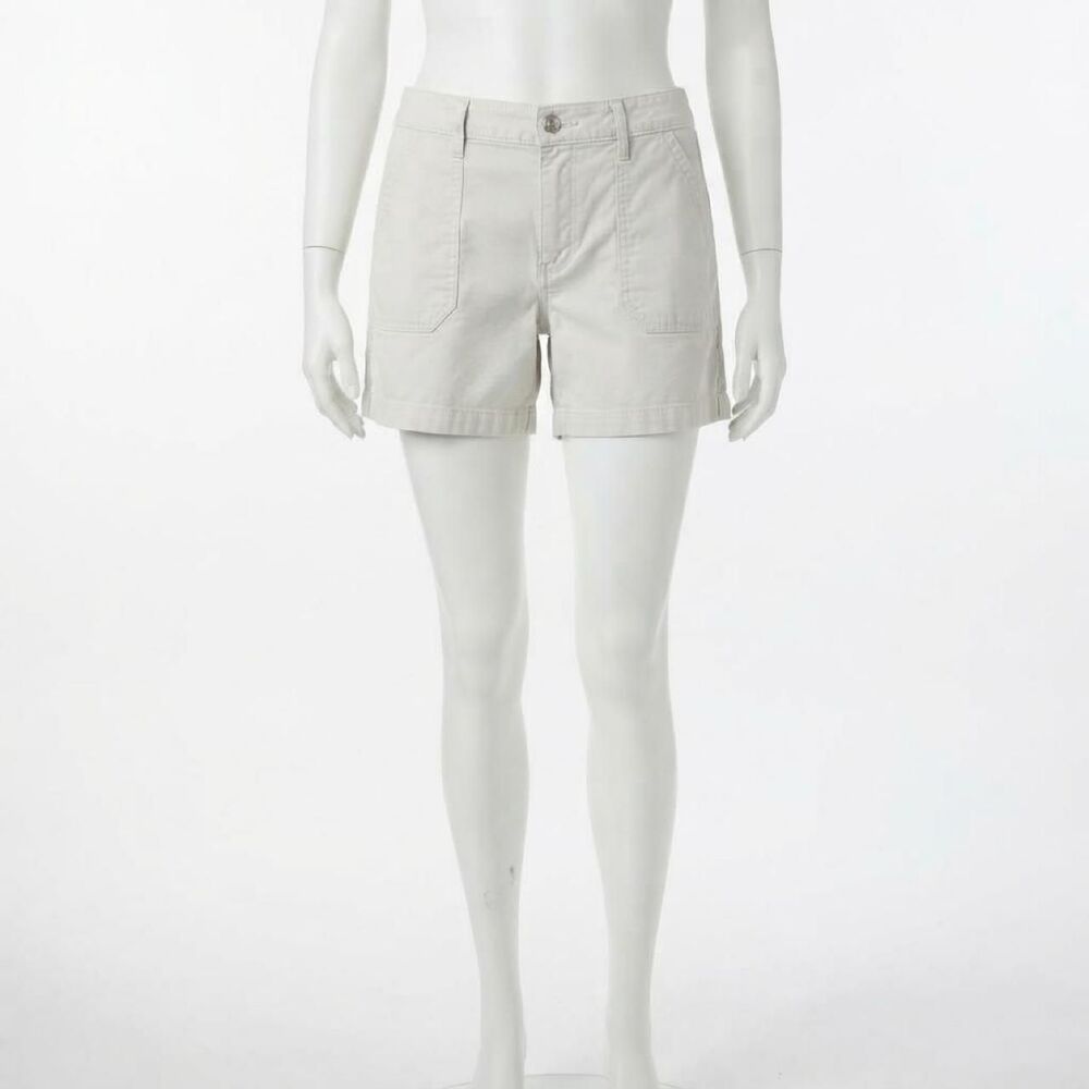 Levi’s Signature Ivory Utility Everyday Shorts 10 W30 Classiccore Minimalist